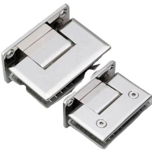 Satin glass clamp clips